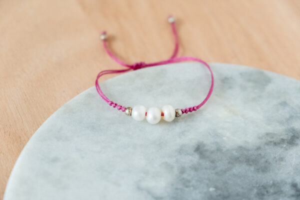 Pulsera perlas