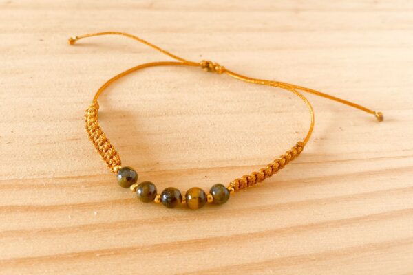 Pulsera ojo de tigre