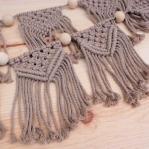 Guirnalda de macramé