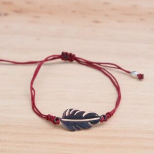 Pulsera pluma